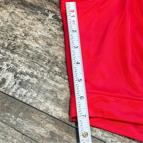 Nike Air Jordan Women’s Jumpman Basketball Shorts Red Large AT0538-657 NWT - Picture 12 of 14